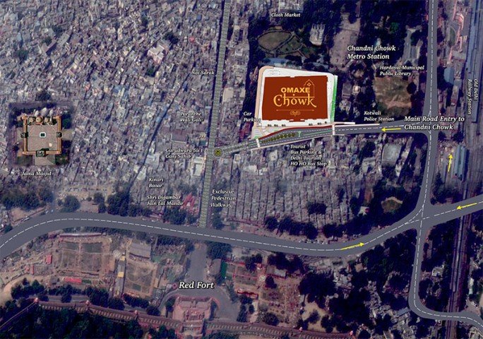 Omaxe Chandni Chowk In Chandni Chowk Delhi Price Location Map