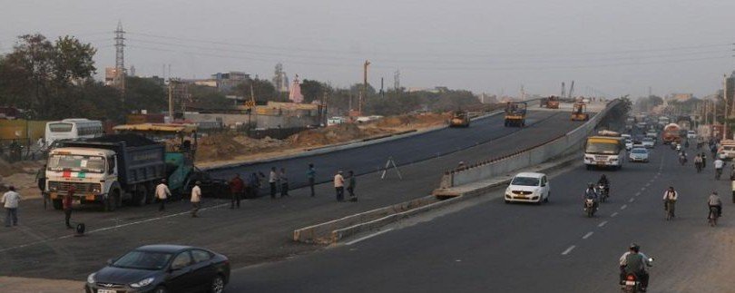 Wait is over, second flank of Hero Honda Chowk flyover opens today