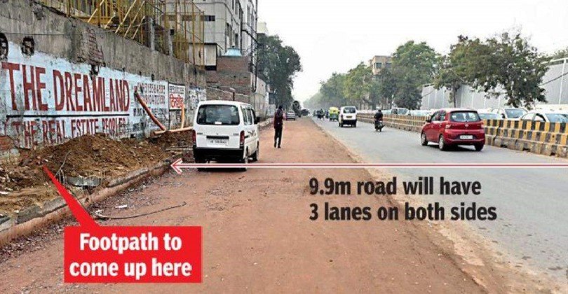 Gurugram: Widening of Shankar road to take two more months