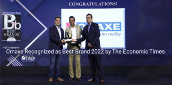 Omaxe Recognized as Best Brand 2022 by The Economic Times