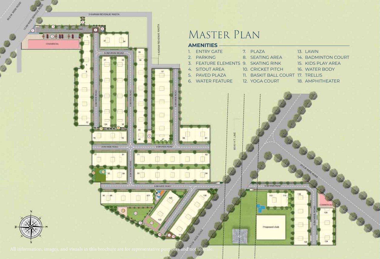 True Habitat Luxe Residency 112​ Master Plan