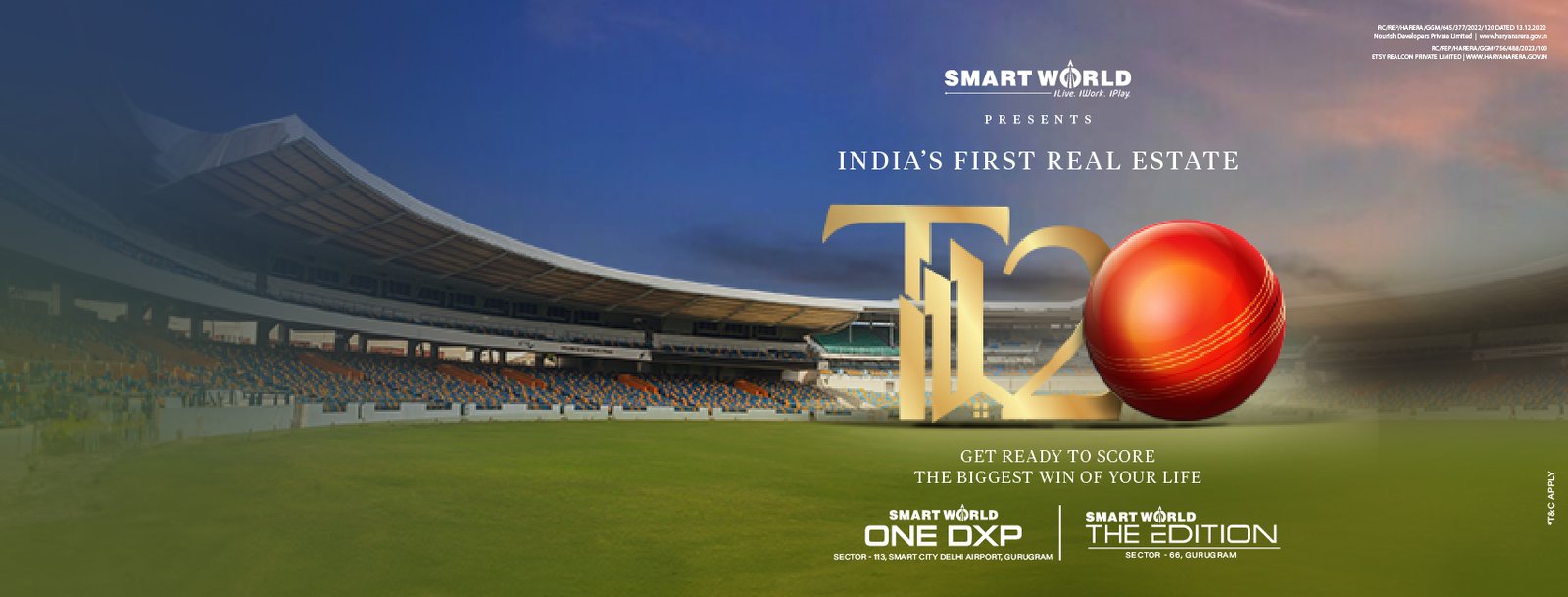 Experience Ultimate Luxury with Smart World T20 Offers – Irresistible Deals Await in Gurgaon!