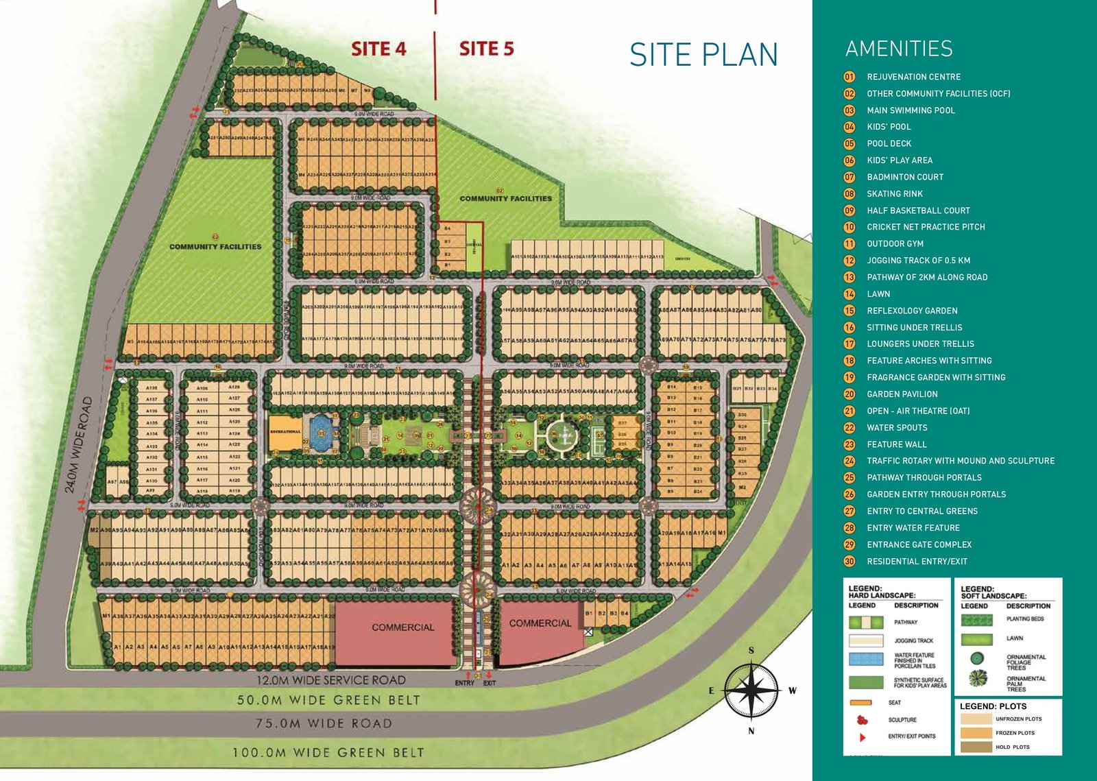 Signature-global-park-4-5-sector-36-gurgaon-site-plan